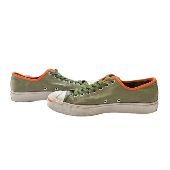 Converse Jack Purcell Low 'twisted Summer Street Sage Sneakers Green  M/8 W/9.5 - Picture 2 of 11